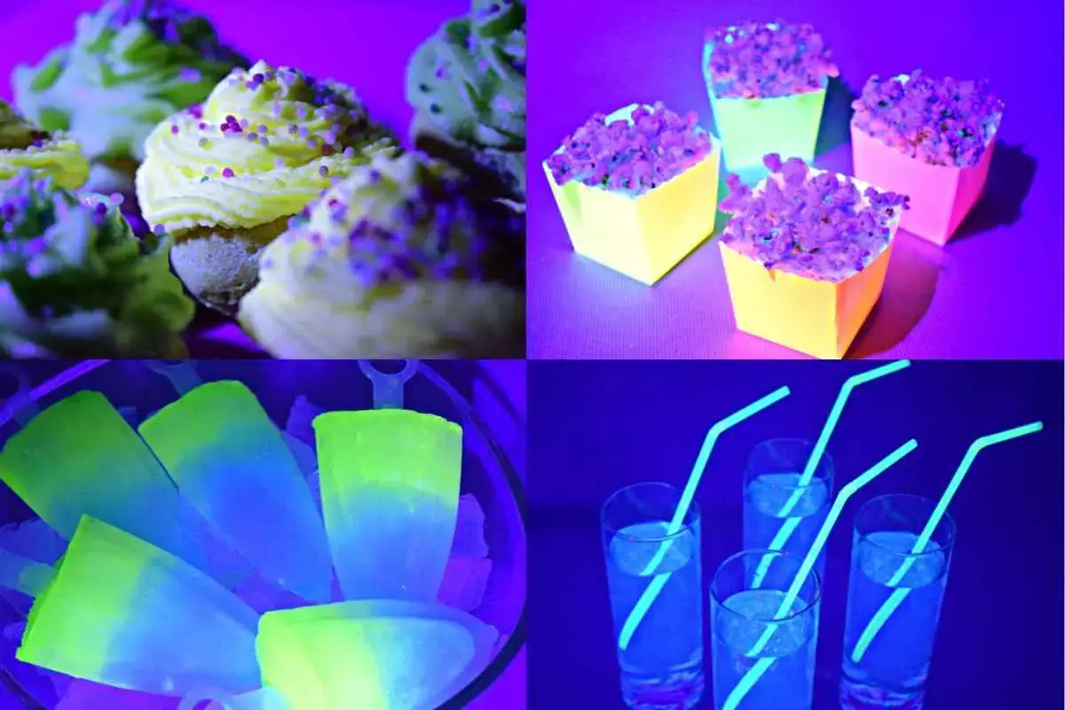 How to make food that glows bright green in UV light
