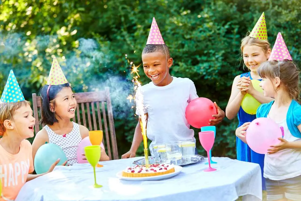 thumbnail image 2 of 12-Piece Kids Birthday Party Hats - Colorful Celebration Headwear For Fun Parties 2 of 14