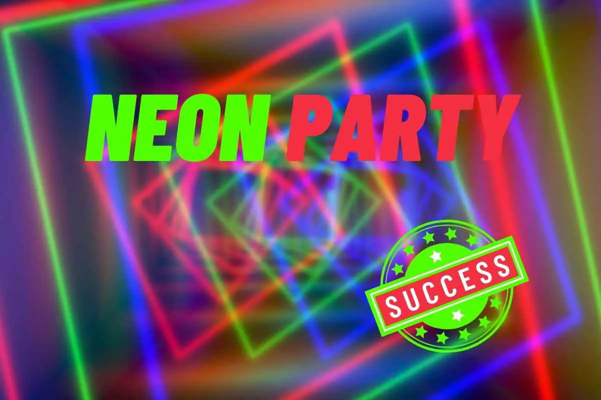 3 Key Tips for A Successful Neon Party At Home