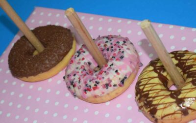 Easy DIY Cardboard Donut Wall