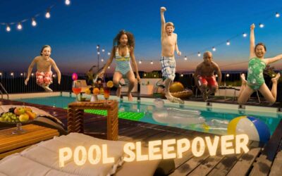 The Ultimate Pool Sleepover For Kids