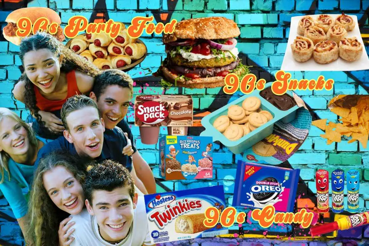 90s Food, Drinks And Cake Ideas For A Memorable Party