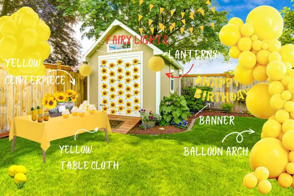 Yellow Themed Party A Bright Extravaganza Easy Kids Parties