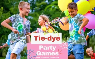 Tie Dye Party Games: Adding A Splash Of Fun