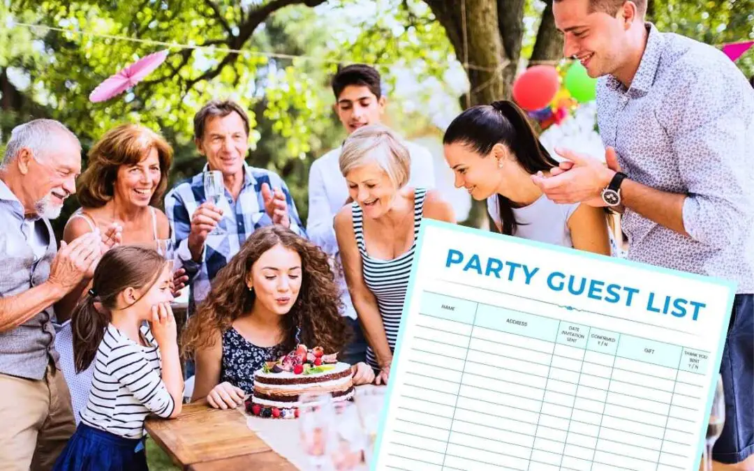 Party Guest List: A Comprehensive How-To