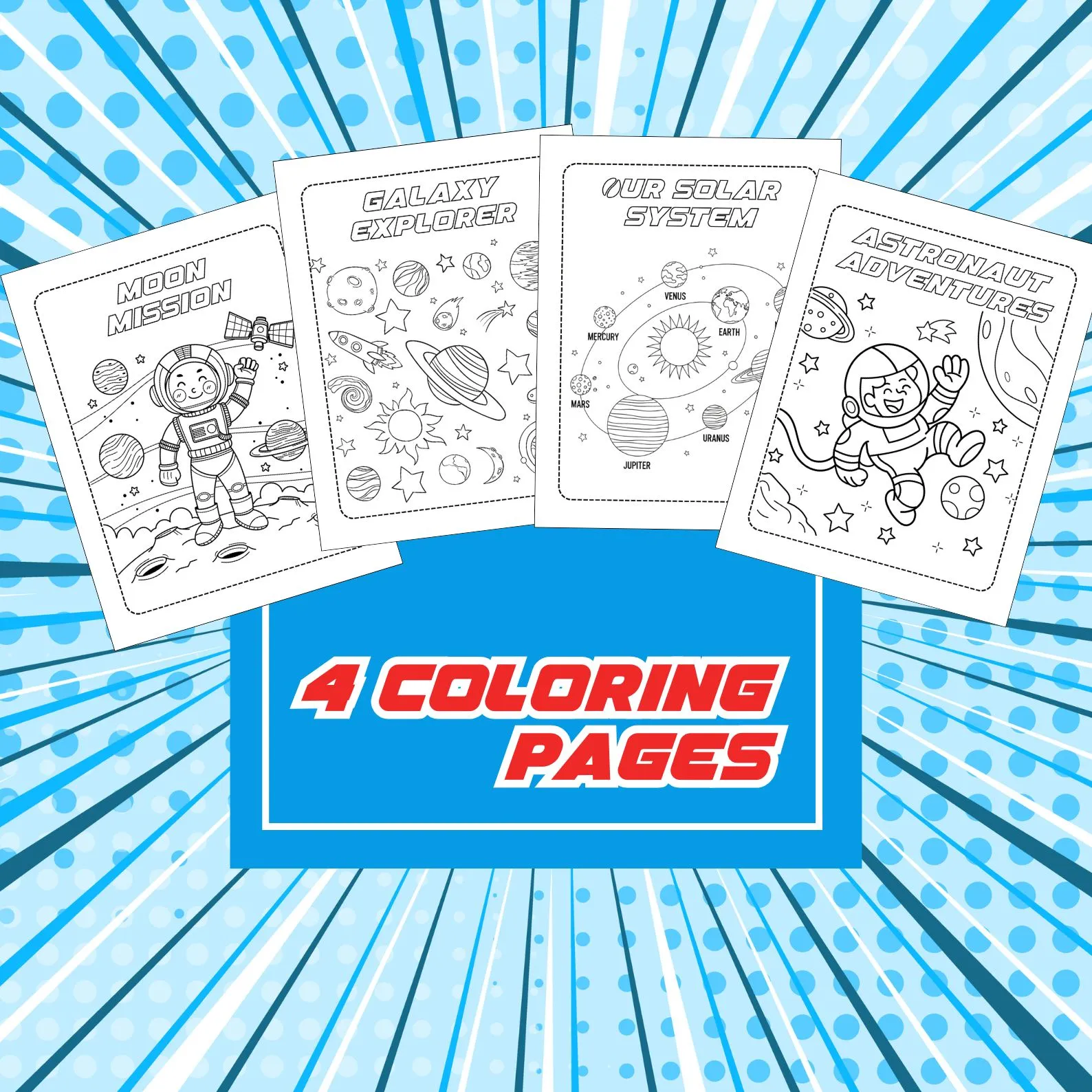 Space Party Games And Activity Pack | Easy Kids Parties space-party-games