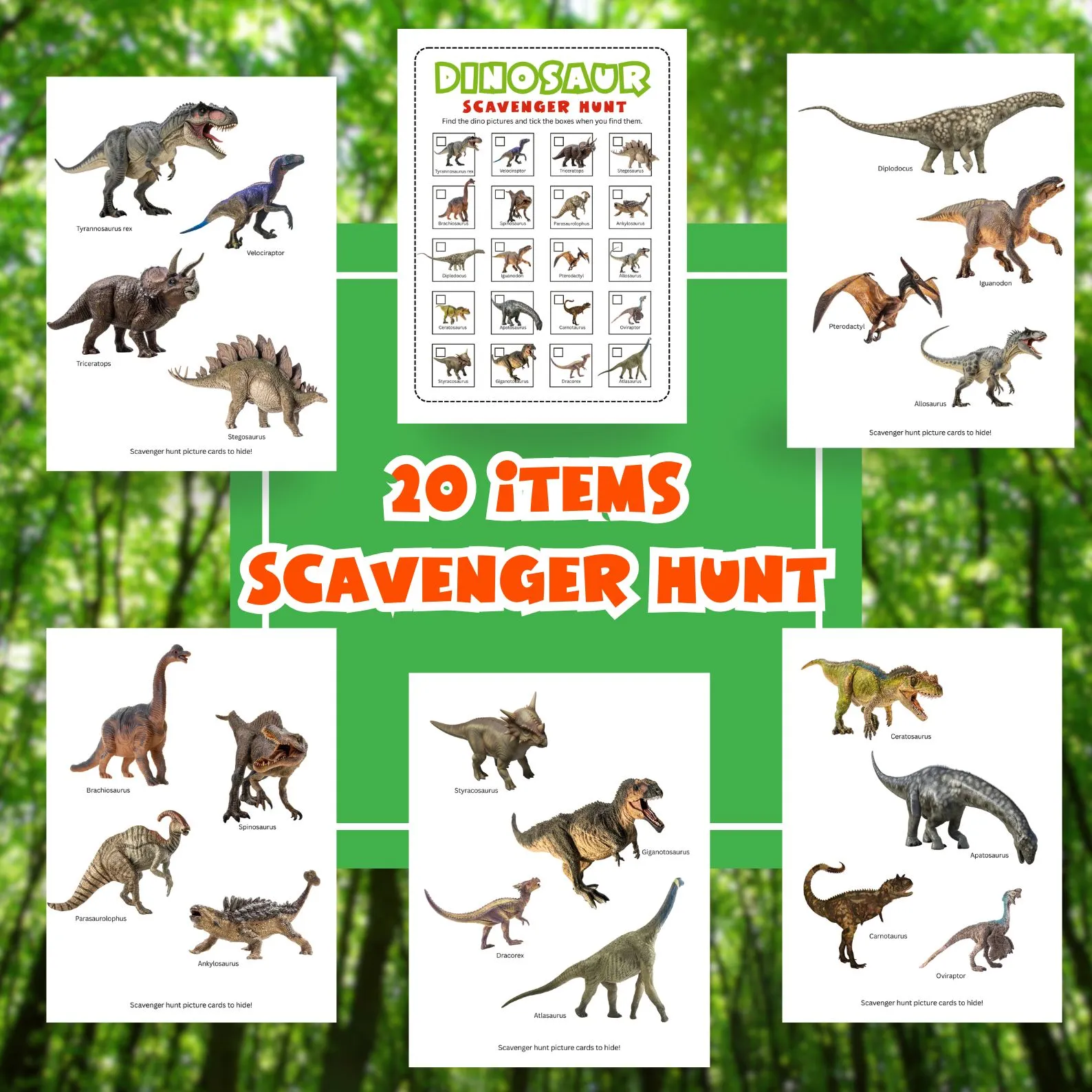 Dinosaur Party Games And Activity Pack | Easy Kids Parties Dinosaur Party Games And Activity Pack - Image 13