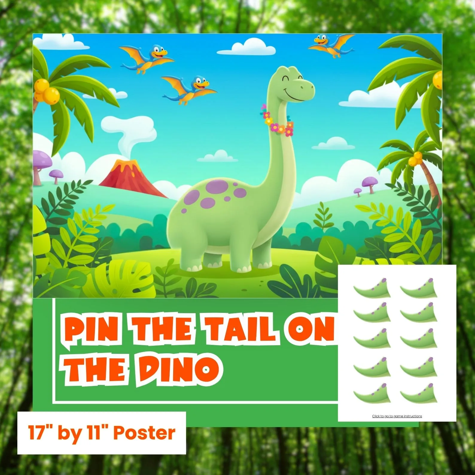 Dinosaur Party Games And Activity Pack | Easy Kids Parties Dinosaur Party Games And Activity Pack - Image 11