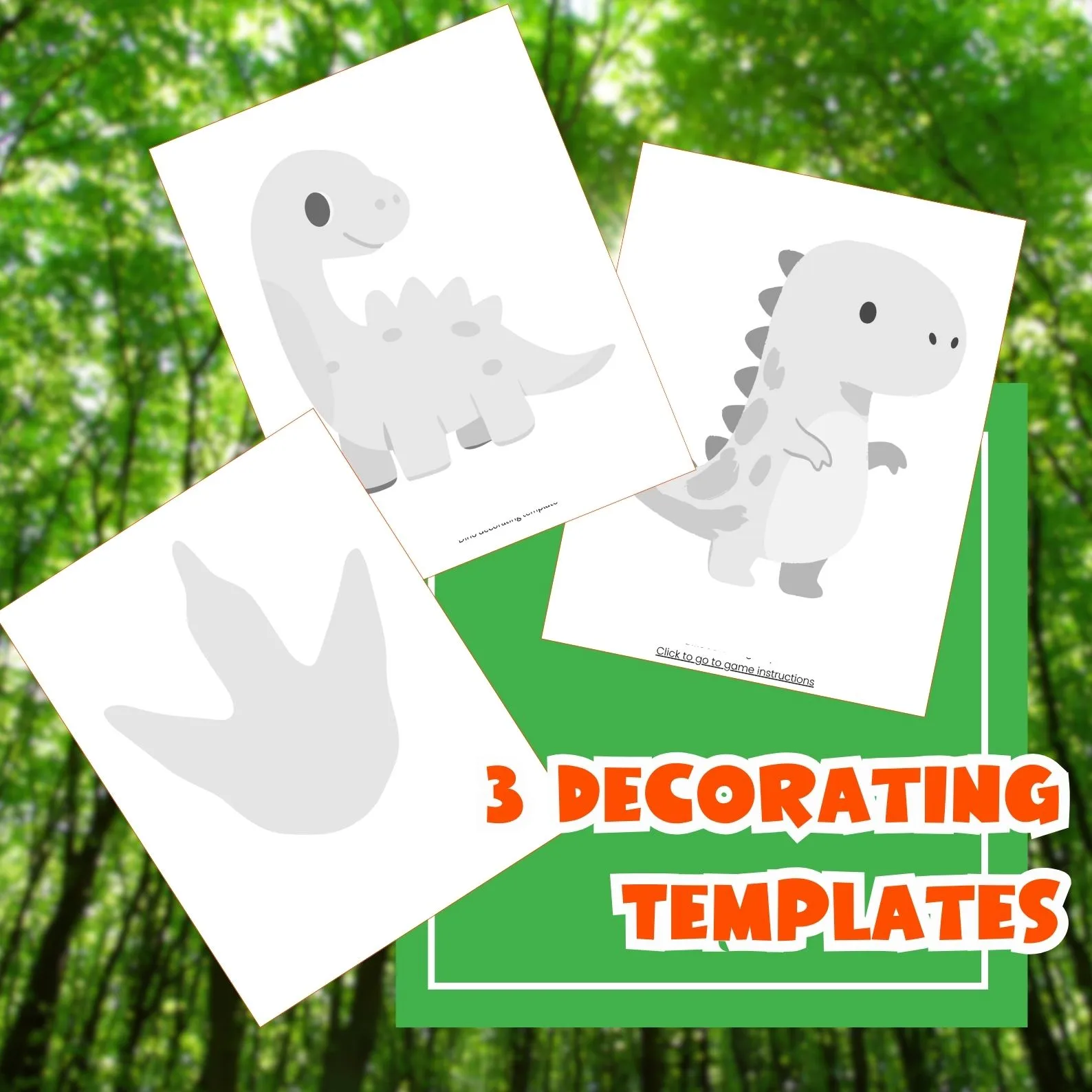 Dinosaur Party Games And Activity Pack | Easy Kids Parties Dinosaur Party Games And Activity Pack - Image 10